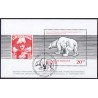2013. 20,00 Kr. Post Greenland 75 års jubilæum, i miniark. AFA nr 652 postfrisk stemplet