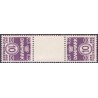 Danmark Tête-bêche 10 **/NHM stemplet/used