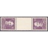Danmark Tête-bêche 10 **/NHM stemplet/used