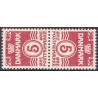Danmark Tête-bêche 10 **/NHM stemplet/used