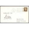 USA ARLIS - VI Spring 1970, brev til Skanderborg, Danmark. Med underskrifter fra ekspeditionsleder