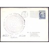 Narl Fletchers ice Island T-3 with Greenland stamp, on cover to Denmark