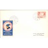 Aputiteq. 1971. Brev med AFA nr. 70 samt mærkat for Grønlandske Børn, på brev stemplet. 