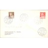 Postdrop. Cover from Arsuk (16.11.1970) to Stationleader E. Jensen. Tingmiarmiur (12.6.1971) 