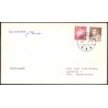 Danmarkshavn. Brev med Liniestempel Danmarkshavn samt sign. J. Friis, annulleret Danmarkshavn 19.6.1970.