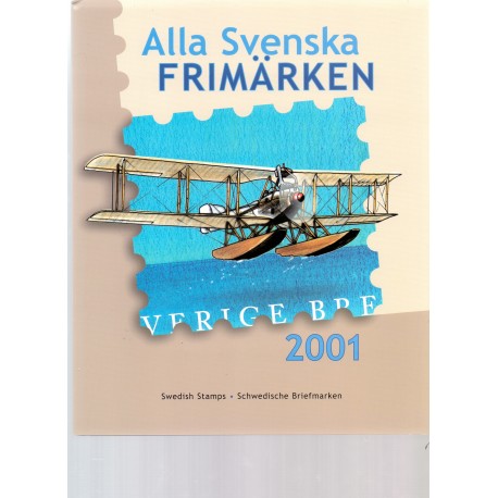 Sverige/Sweden. Complet Year set 2001