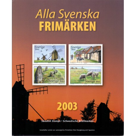 Sverige/Sweden. Complet Year set 2003