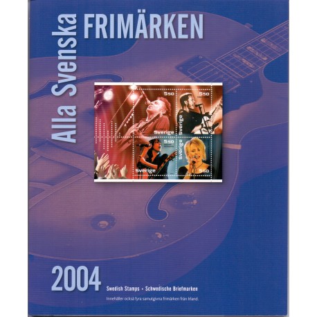 Sverige/Sweden. Complet Year set 2004