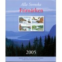Sverige/Sweden. Complet Year set 2005