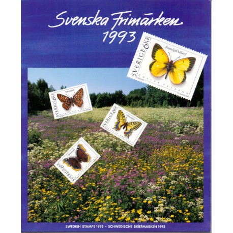 Sverige/Sweden. Complet Year set 1993