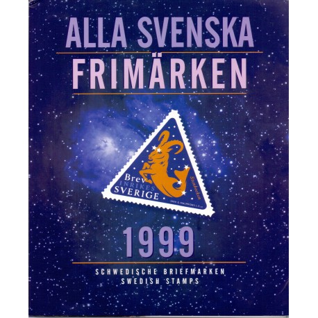 Sverige/Sweden. Complet Year set 1999