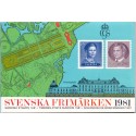 Sverige/Sweden. Complet Year set 1981