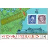 Sverige/Sweden. Complet Year set 1981