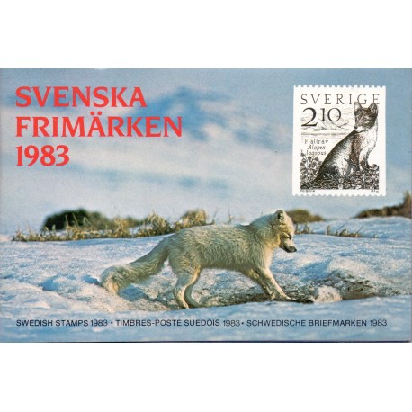 Sverige/Sweden. Complet Year set 1983