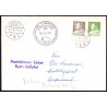 Poststationen lukket Byen fraflyttet. Brev til QUTLIGSSAT 3.11.72, men returnere