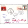 Postdrop. Cover from Sdr. Strømfjord (1.12.1971) to Stationleader Eigil . Jensen. Tingmiarmiut