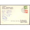 L.G.M.C. East Greenland Expedition 1968-9, on cover to UK sign. 