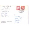 Cambridge Schuchert Expedition 1972. Sign. on cover to Nivå Denmark