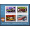 Ungarn/Hungary 1974. Tandhjulsbanen jubi. miniark, UTAKKET AFA nr 2895U**