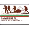 Italy. Rasmussen Groenlandia Orientale 74, with dif. Sign, on card to Skanderborg Denmark