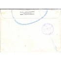 Returncover. Cover to Belfast, returned to sender cancelled. Sdr. Strømfjord 23.6.1971 