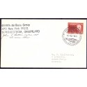 4684th air base group APO New York 09121, sign, cancelled Sdr. strømfjord 17-12-1971
