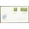 IVARS SILIS. Sign. Cover cancelled Thule 3-2-1970