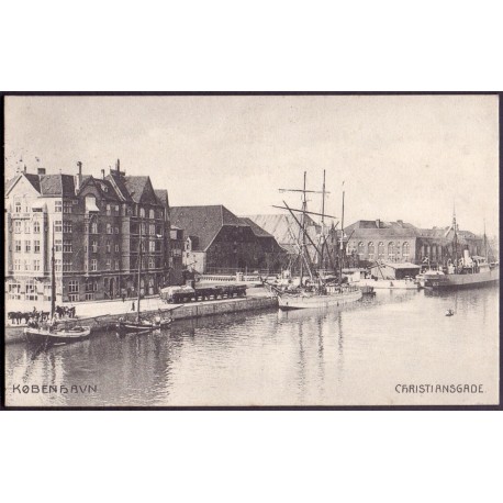 1410. København. Christiansgade. brugt (Vincent)