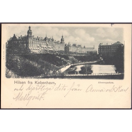 København. Hilsen fra Aborreparken. brugt (D.M. & Co.)