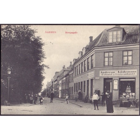 8000. Aarhus. Borupsgade, brugt (Aarhus kunsthandel)