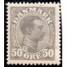 Danmark 1921-2 50 Øre olivgrå/grå postfrisk