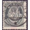 Norge 1910. 30 Øre, grå. pragt stemplet. AFA 83