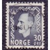 Norge 1950. 30 Øre. grå. Luksusstemplet. AFA 374