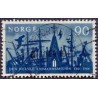 Norge 1964. 90 Øre. blå. LUKSUS/pragtstemplet. AFA 533
