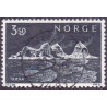Norge 1969. 3,50 kr. mørkblå. LUKSUS/pragtstemplet. AFA 600
