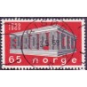 Norge 1969.65 Øre. rødbrun/grå. LUKSUS/pragtstemplet. AFA 596