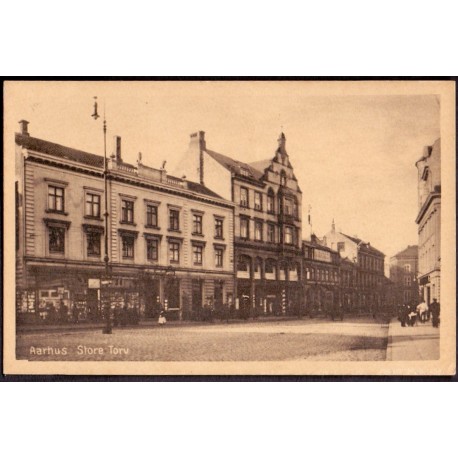 8000. Aarhus. Store torv, ubrugt (Stenders)