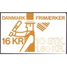 Danmark frimærkehæfte 1981. Folklore/CEPT AFA S28