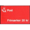 Danmark 20 kr. frimærkehæfte AFA H26