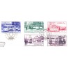 Sverige 1995. Sporvogne, AFA 1817-21, postfrisk stemplet  hæfte FDC