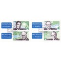 Sverige 1996. Nobelpristager. AFA 1900-03 postfrisk stemplet  hæfte FDC