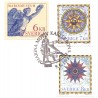 Sverige 1997. Maritime motiver. AFA 1934-6 postfrisk stemplet  hæfte FDC