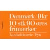 Danmark frimærkehæfte 1974 Fyn AFA S15