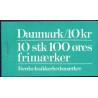 Danmark frimærkehæfte 1977. Færdelssikkerhed AFA S20
