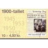 Danmark frimærkehæfte 2000. 1900 Tallet AFA S109