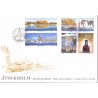 Sverige 1998. Syockholm. AFA nr. 1978-83 postfrisk stemplet  hæfte FDC parstykkke