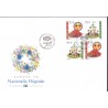 Sverige 1998. CEPT. AFA nr. 1986-7 postfrisk stemplet  hæfte FDC parstykkke