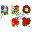 Sverige 1998. Julefrimærker. AFA nr. 2012-16 postfrisk stemplet  hæfte FDC parstykkke