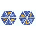 Sverige 1999. Stjernetegn. AFA nr. 2053-64 postfrisk stemplet  hæfte FDC parstykkke