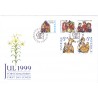 Sverige 1999. Julefrimærker. AFA nr. 2075-9 postfrisk stemplet  hæfte FDC parstykkke